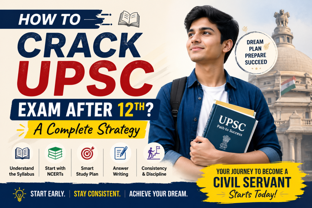 How to Crack UPSC Exam after 12th