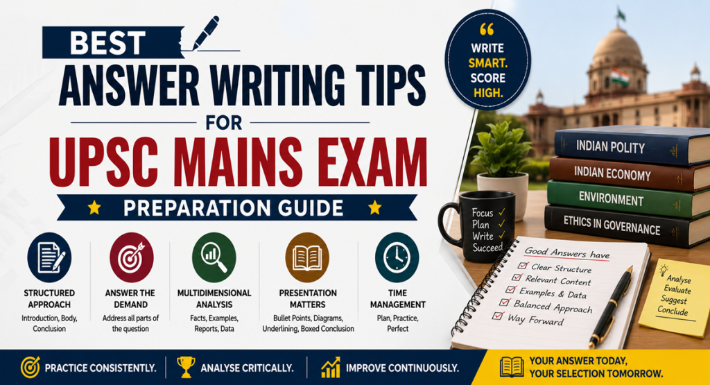 Best Answer Writing Tips for UPSC Mains