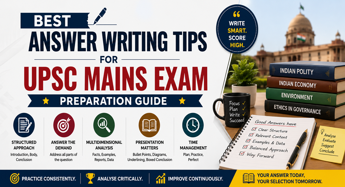 Best Answer Writing Tips for UPSC Mains