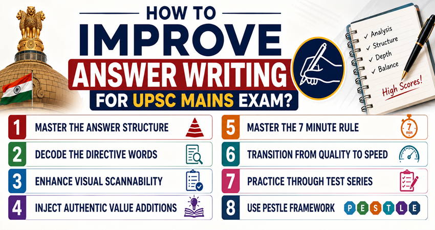 Tips to Improve Answer Writing for UPSC Mains Exam