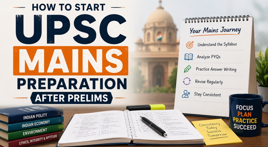 How to Start UPSC Mains Preparation After Prelims