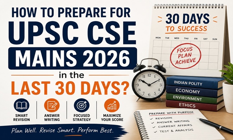 Prepare for the UPSC CSE Mains 2026