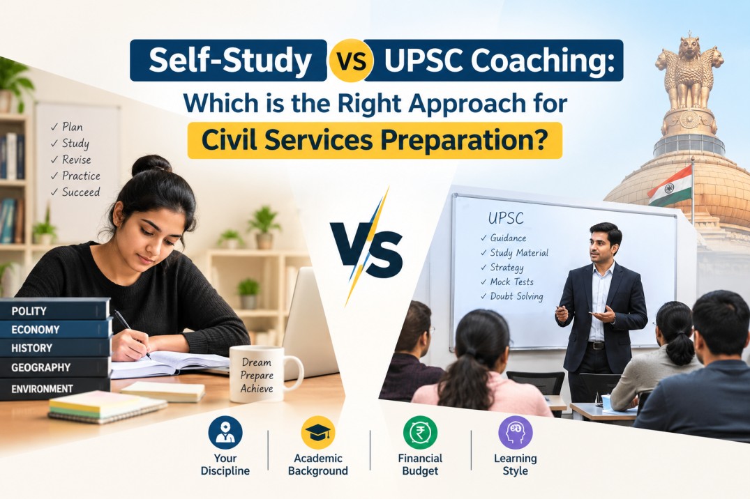 Self-Study vs UPSC Coaching Guide